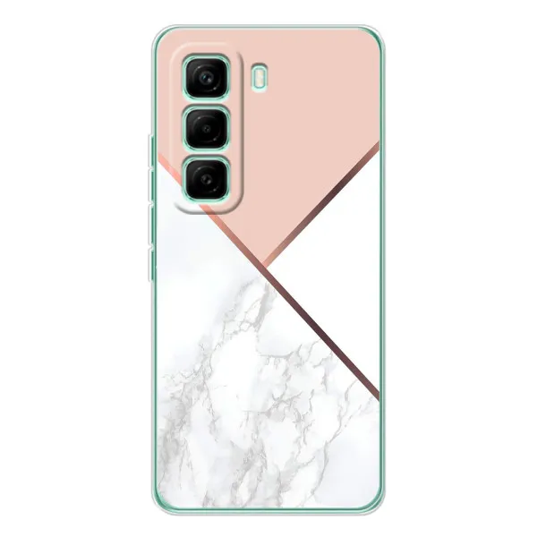Чехол с принтом «Тройной мрамор» для Infinix Hot 60 Pro Чехол с принтом «Тройной мрамор» для Infinix Hot 60 Pro