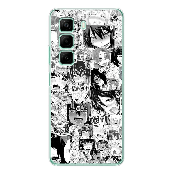 Чехол с принтом «Ahegao manga» для Infinix Hot 60