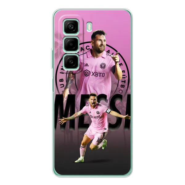 Чехол с принтом «Messi Miami» для Infinix Hot 60 Чехол с принтом «Messi Miami» для Infinix Hot 60