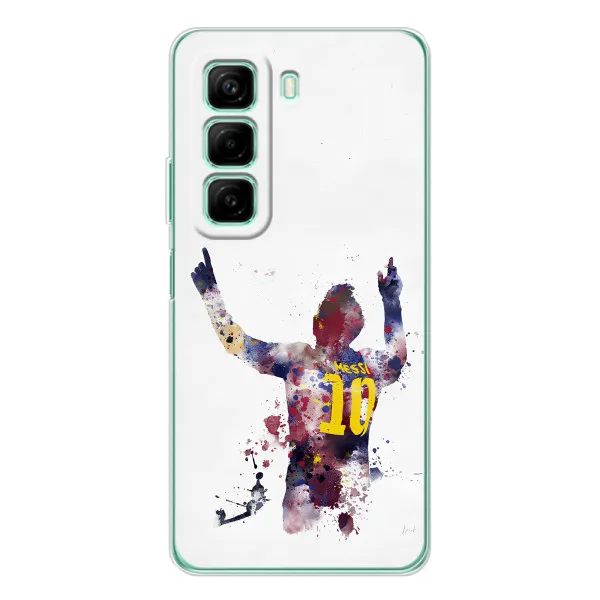 Чехол с принтом «Messi Barca» для Infinix Hot 60 Чехол с принтом «Messi Barca» для Infinix Hot 60