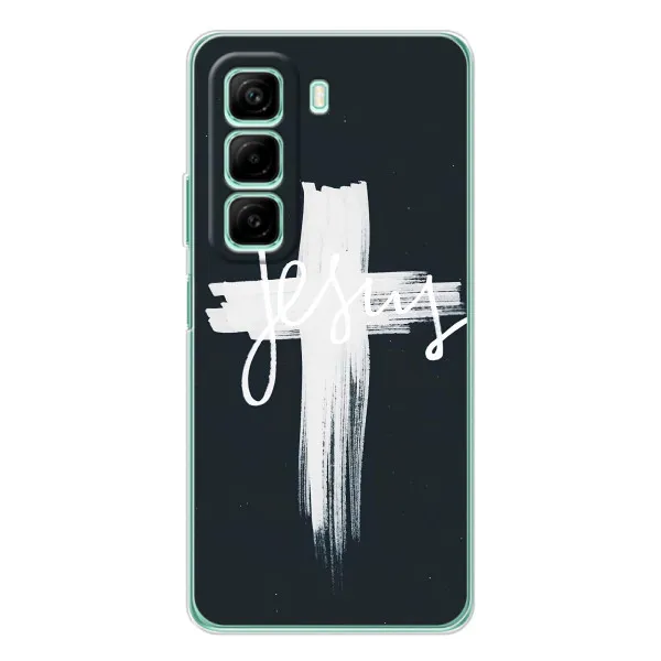 Чехол с принтом «Иисус» для Infinix Hot 60