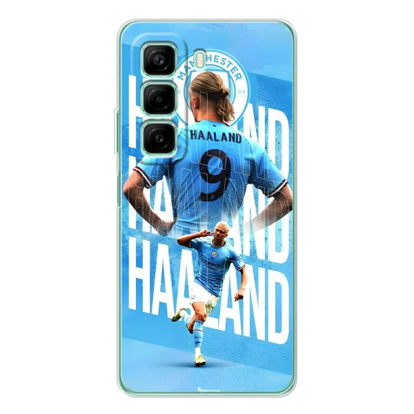 Чохол з принтом «Erling Haaland» для Infinix Hot 60i