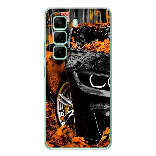 Чехол с принтом «Черная Машина» для Infinix Hot 60i Чехол с принтом «Черная Машина» для Infinix Hot 60i