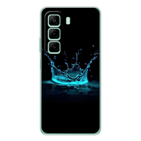 Чехол с принтом «Капля короны» для Infinix Hot 60i