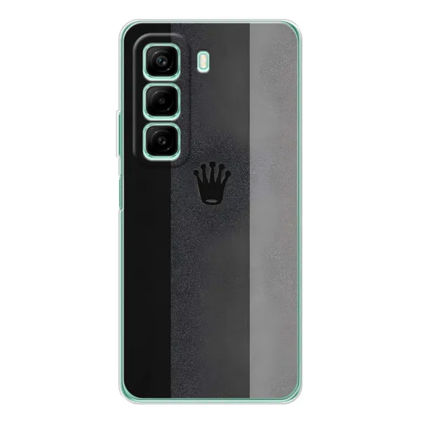 Чехол с принтом «Коронка» для Infinix Hot 60i