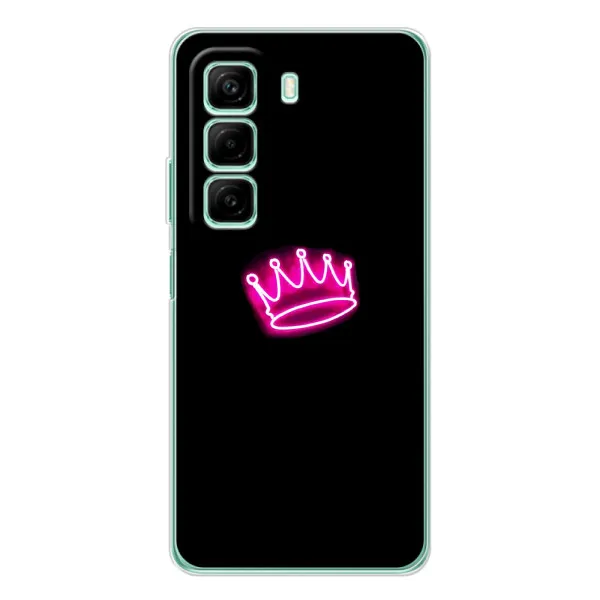 Чехол с принтом «Яркая корона» для Infinix Hot 60i