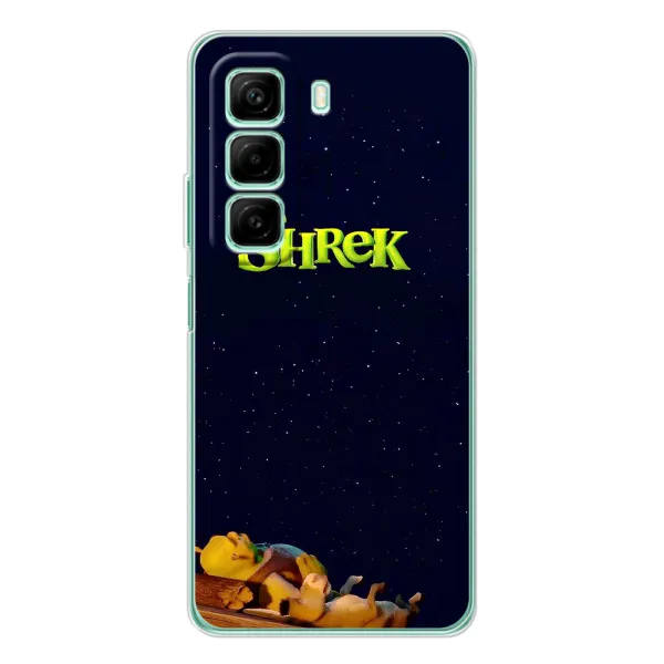Чохол з принтом «Відпочиваючий Шрек» для Infinix Hot 60i Чохол з принтом «Відпочиваючий Шрек» для Infinix Hot 60i