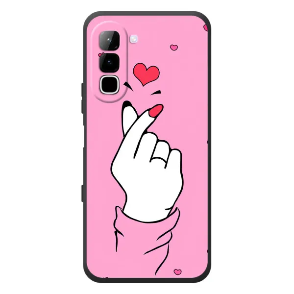 Чехол с принтом «Знак Love» для Infinix Hot 70