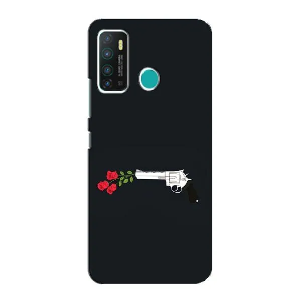 Чохол з принтом «Неочікувані квіти» для Infinix Hot 9 / Hot 9 Pro
