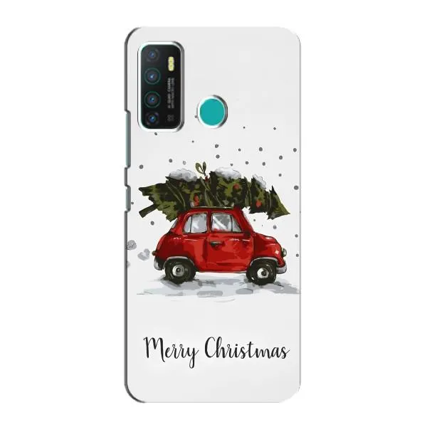 Чехол с принтом «Машина с елкой» для Infinix Hot 9 / Hot 9 Pro Чехол с принтом «Машина с елкой» для Infinix Hot 9 / Hot 9 Pro