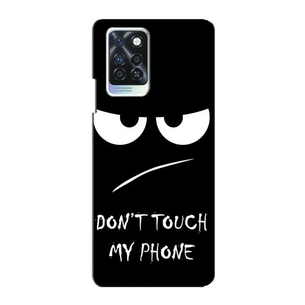 Чехол с принтом «Dont Touch» для Infinix Note 10 Pro