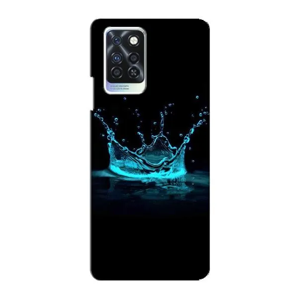 Чехол с принтом «Капля короны» для Infinix Note 10 Pro