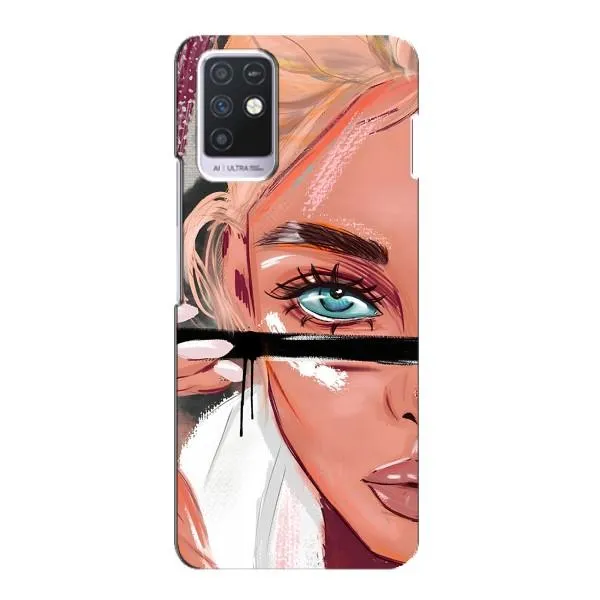 Чехол с принтом «Макияж» для Infinix Note 10 Чехол с принтом «Макияж» для Infinix Note 10