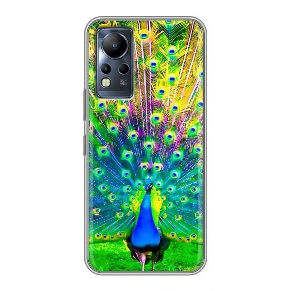 Чехол с принтом «Яркий Павлин» для Infinix Note 11 Pro Чехол с принтом «Яркий Павлин» для Infinix Note 11 Pro