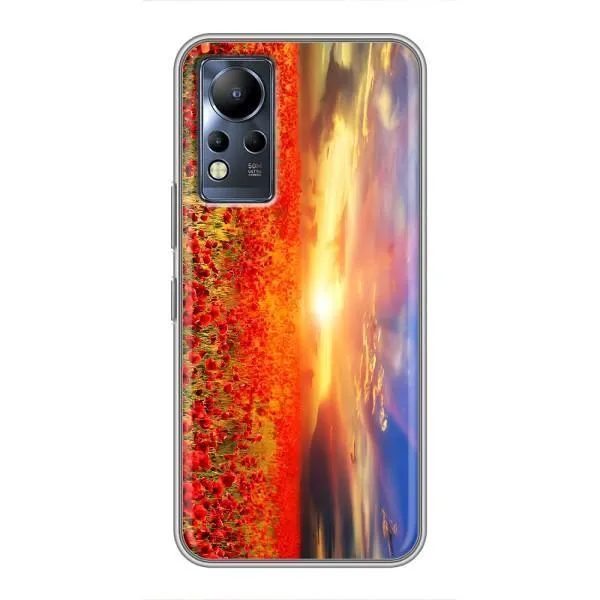 Чехол с принтом «Поле тюльпанов» для Infinix Note 11