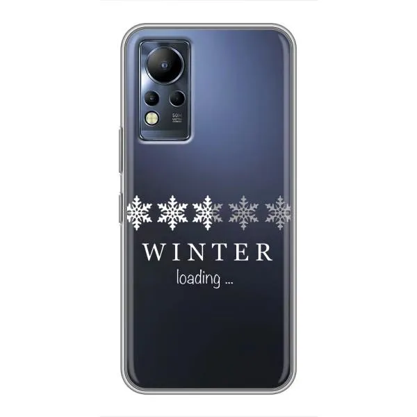 Чехол с принтом «Winter loading» для Infinix Note 11