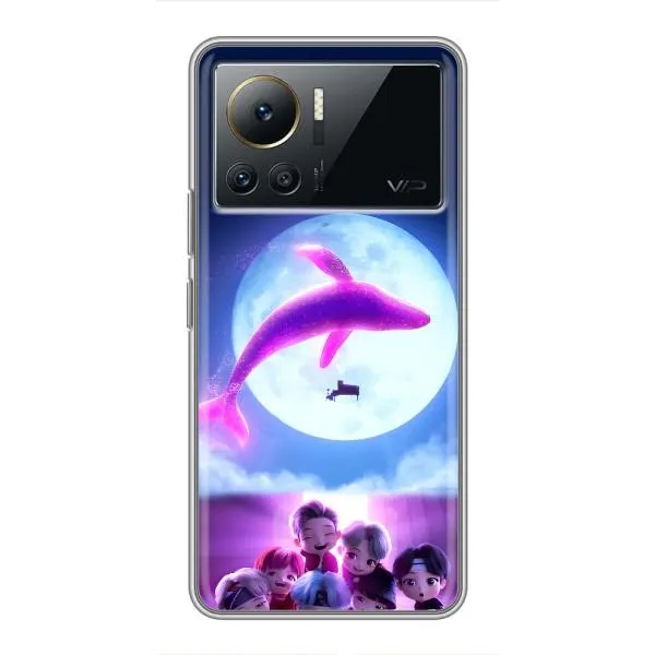 Чехол с принтом «КИТ BTS» для Infinix Note 12 2023