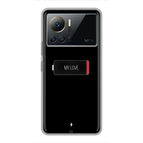 Чехол с принтом «Love battery» для Infinix Note 12 2023
