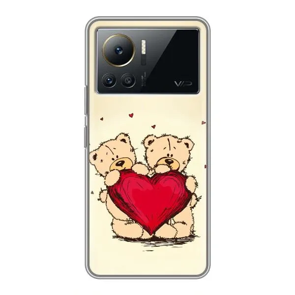 Чехол с принтом «Медвежонки» для Infinix Note 12 2023