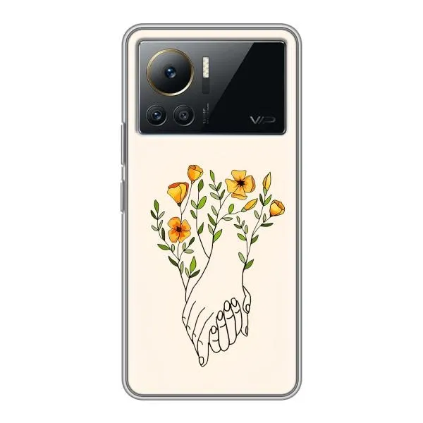 Чехол с принтом «Руки любви» для Infinix Note 12 2023