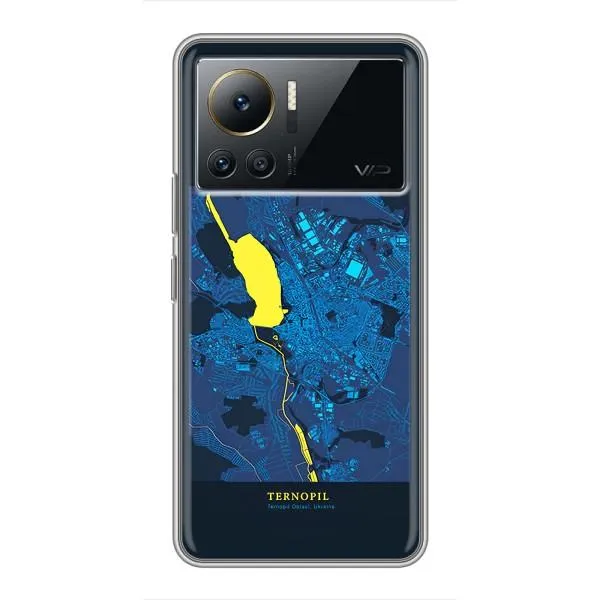 Чехол с принтом «Тернополь» для Infinix Note 12 2023