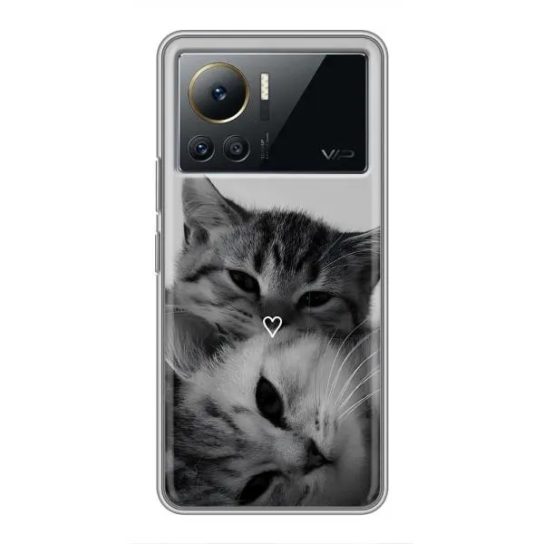 Чехол с принтом «Пара котов» для Infinix Note 12 2023 Чехол с принтом «Пара котов» для Infinix Note 12 2023