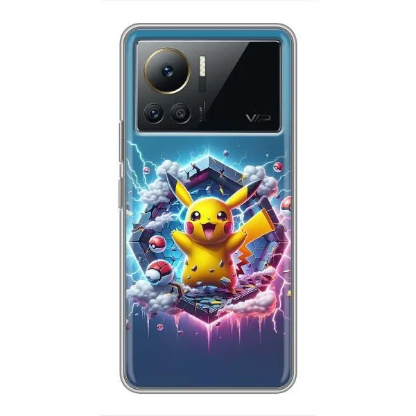 Чехол с принтом «Лого Пикачу» для Infinix Note 12 2023