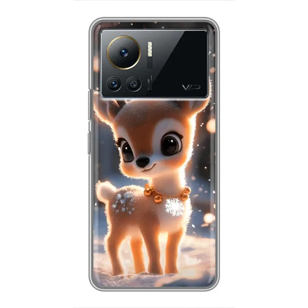 Чехол с принтом «Олененок» для Infinix Note 12 2023