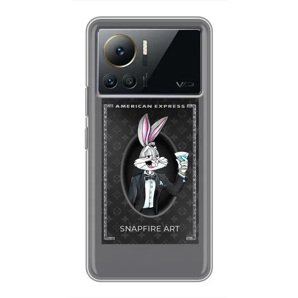 Чехол с принтом «Бакс Бани LV» для Infinix Note 12 Pro (4G)