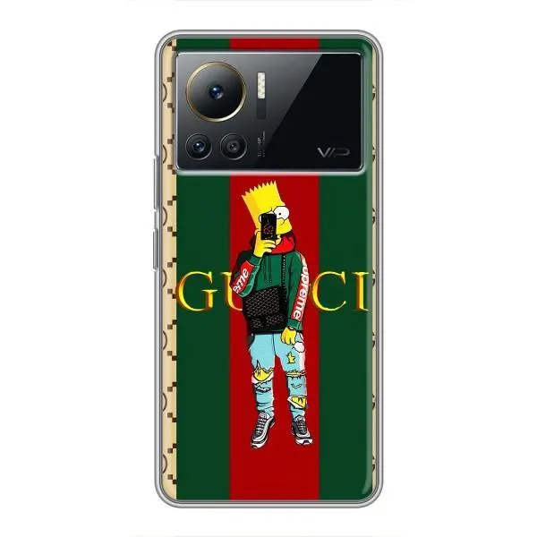 Чехол с принтом «Барт ГУЧЧИ» для Infinix Note 12 Pro (4G)