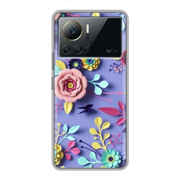Чехол с принтом «Цветочный дизайн» для Infinix Note 12 Pro (4G) Чехол с принтом «Цветочный дизайн» для Infinix Note 12 Pro (4G)