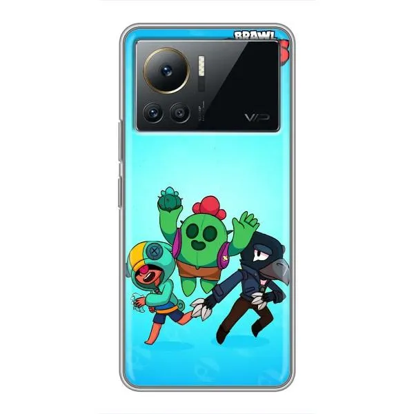 Чохол з принтом «Тріо героїв» для Infinix Note 12 Pro (4G) Чохол з принтом «Тріо героїв» для Infinix Note 12 Pro (4G)