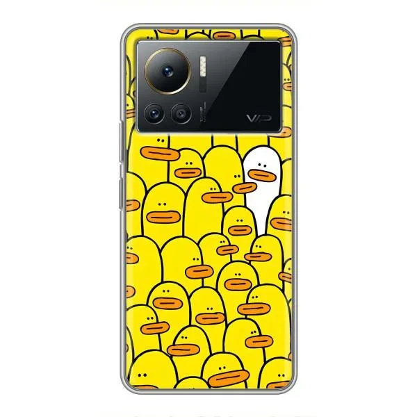 Чехол с принтом «Белая уточка» для Infinix Note 12 Pro (4G) Чехол с принтом «Белая уточка» для Infinix Note 12 Pro (4G)