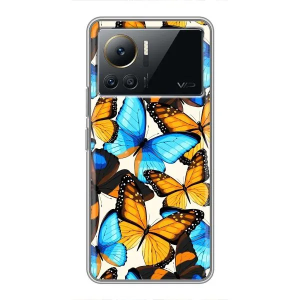 Чехол с принтом «Яркие бабочки» для Infinix Note 12 Pro (4G) Чехол с принтом «Яркие бабочки» для Infinix Note 12 Pro (4G)