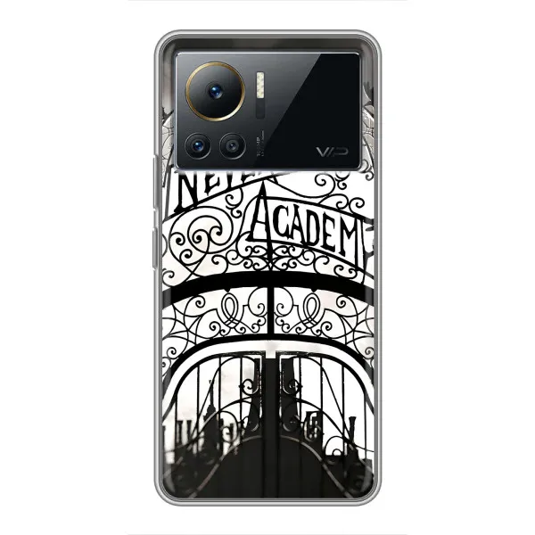 Чехол с принтом «Ворота Академии Невермор» для Infinix Note 12 Pro (4G)