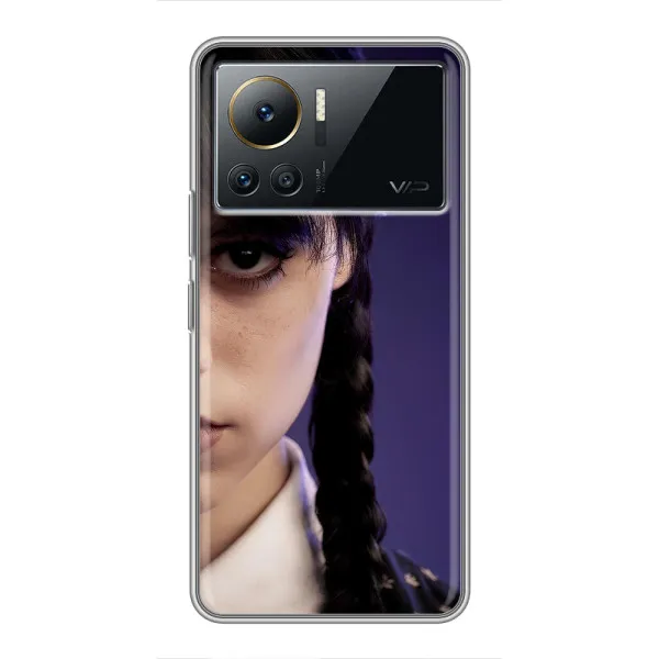 Чехол с принтом «Загадочный взгляд Уэнздей» для Infinix Note 12 Pro (4G)