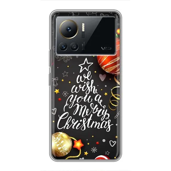 Чехол с принтом «Елочка» для Infinix Note 12 Pro (4G)