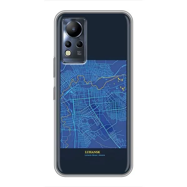 Чехол с принтом «Гуганск» для Infinix Note 12