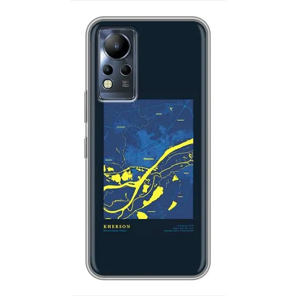 Чехол с принтом «Херсон» для Infinix Note 12