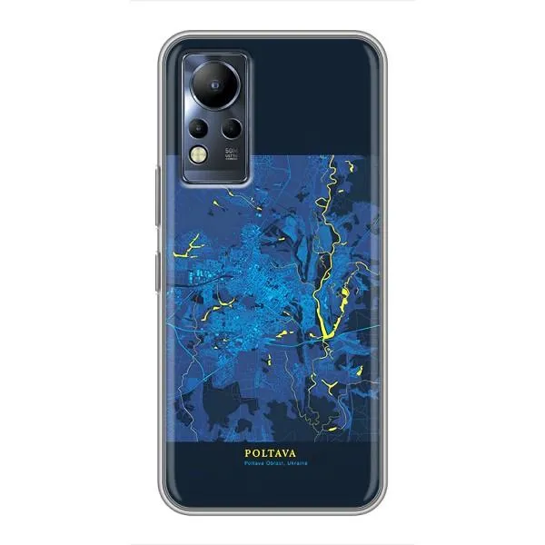 Чехол с принтом «Полтава» для Infinix Note 12