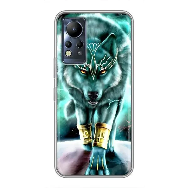Чехол с принтом «Яркий волк» для Infinix Note 12 Чехол с принтом «Яркий волк» для Infinix Note 12