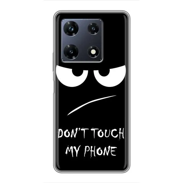 Чехол с принтом «Dont Touch» для Infinix Note 30 Pro Чехол с принтом «Dont Touch» для Infinix Note 30 Pro