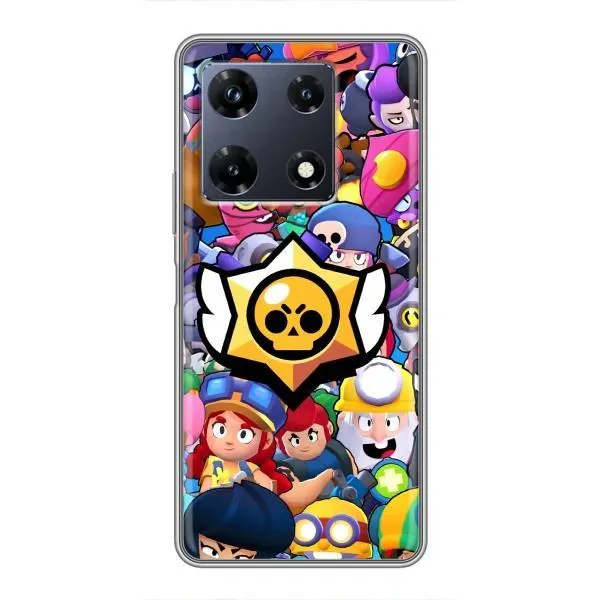 Чехол с принтом «Лого Brawl Stars» для Infinix Note 30 Pro