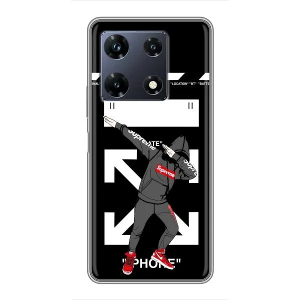 Чехол с принтом «Суприм» для Infinix Note 30 Pro