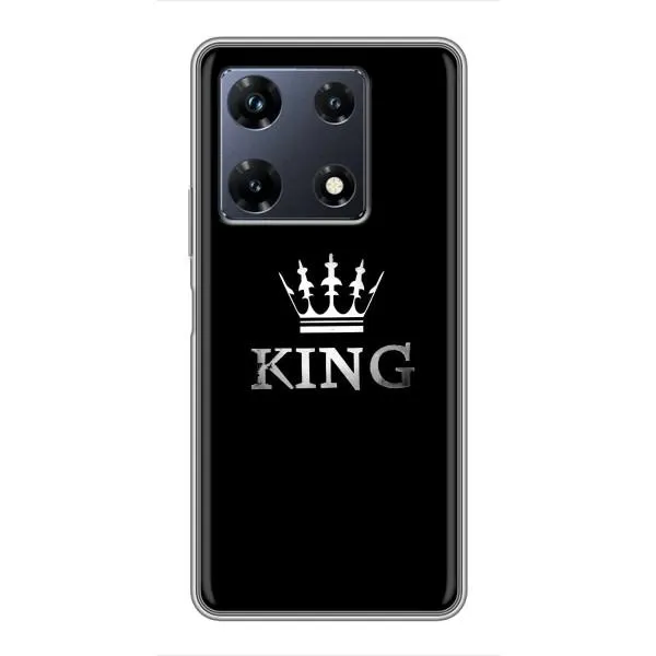 Чехол с принтом «KING» для Infinix Note 30 Pro