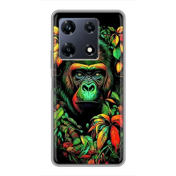 Чехол с принтом «Обезьяна в тропиках» для Infinix Note 30 Pro Чехол с принтом «Обезьяна в тропиках» для Infinix Note 30 Pro