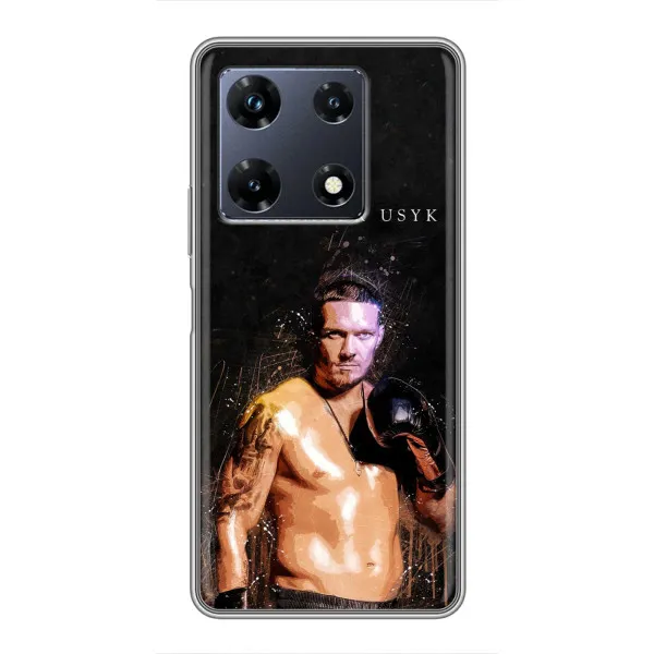 Чехол с принтом «Боксер Александр Усик» для Infinix Note 30 Pro Чехол с принтом «Боксер Александр Усик» для Infinix Note 30 Pro