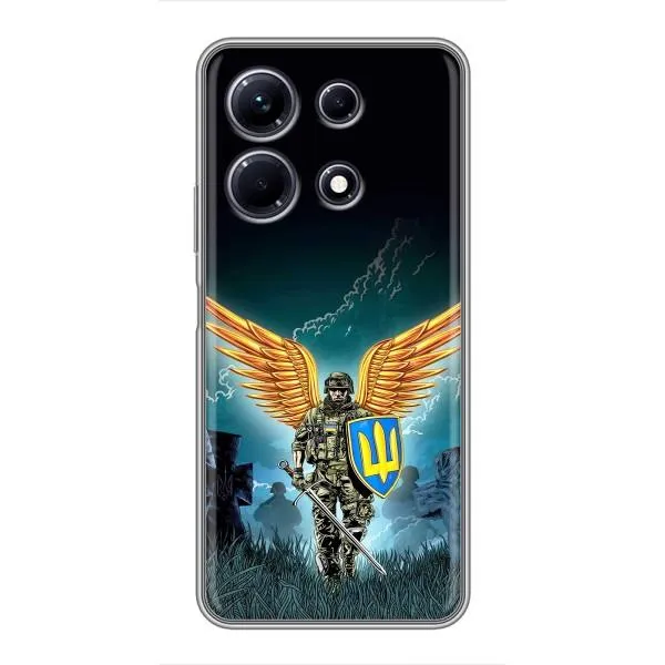 Чехол с принтом «Солдат ЗСУ» для Infinix Note 30