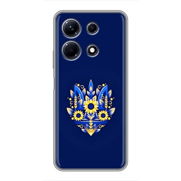 Чехол с принтом «Цветочный Герб» для Infinix Note 30 Чехол с принтом «Цветочный Герб» для Infinix Note 30