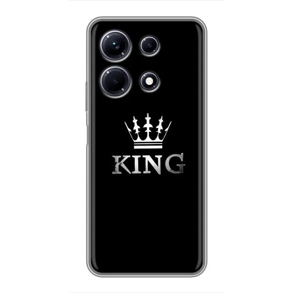 Чехол с принтом «KING» для Infinix Note 30